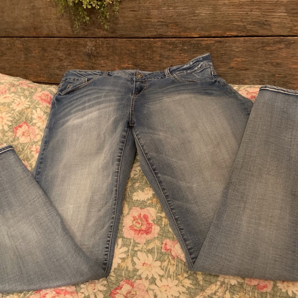 Kenzie Jeans Size 14 misses Stretchy Denim Worn look